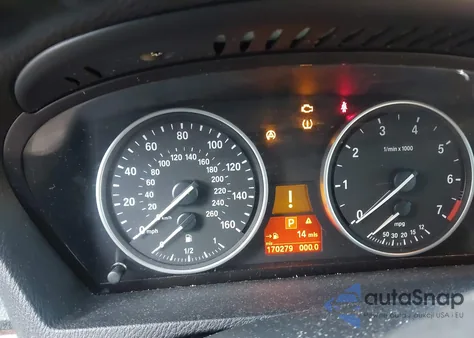 2007 BMW X5 4.8I from USA, damaged, VIN 5UXFE83587LZ40037